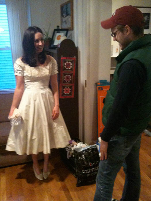 Meghan Connors and Peyton discuss the dress