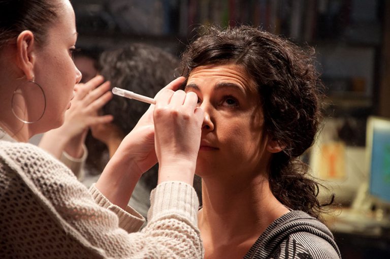Behind the Scenes on The Three Sisters poster shoot by Bridget Mahan