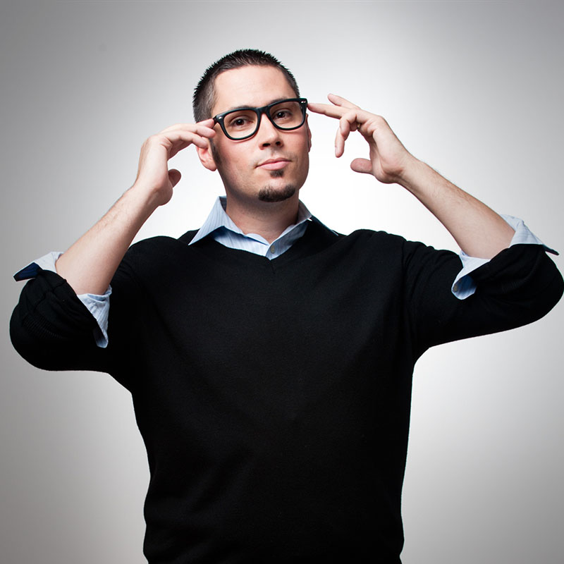 Carl's Yang portrait to illustrate personal brand