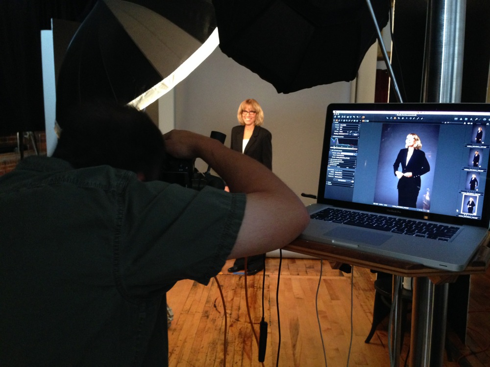 Biotech portraits behind the scenes