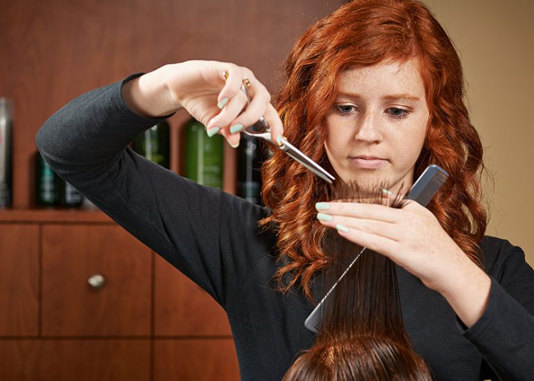 Admissions photography - cosmotology department