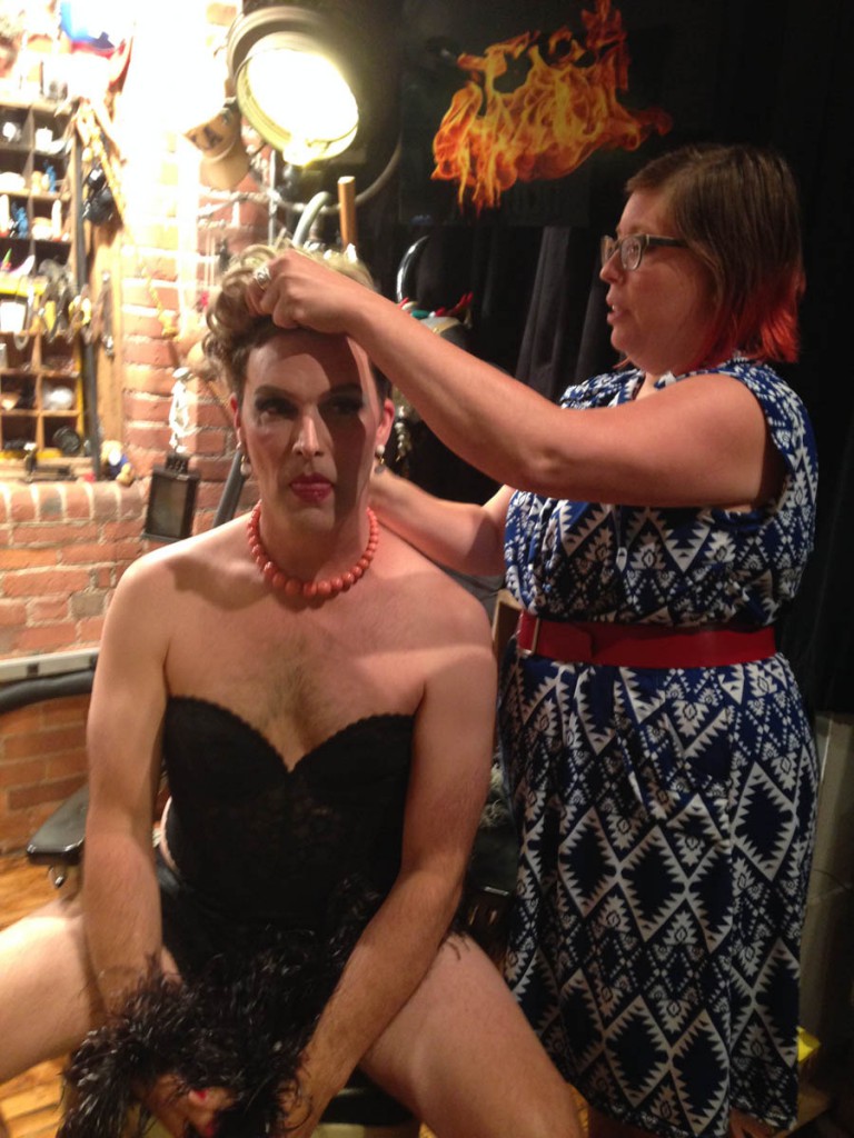 Rocky Horror Show at Footlight Club Behind the Scenes