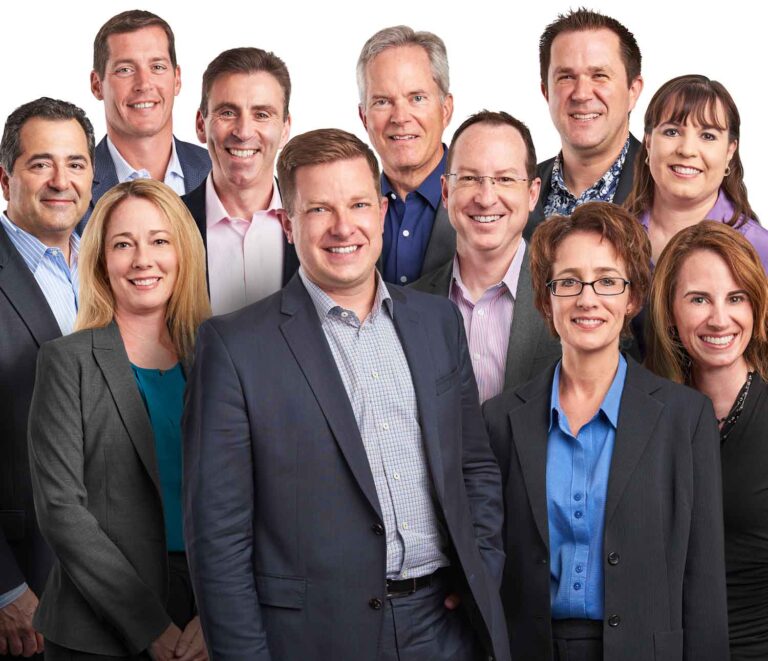 Group portrait from singles