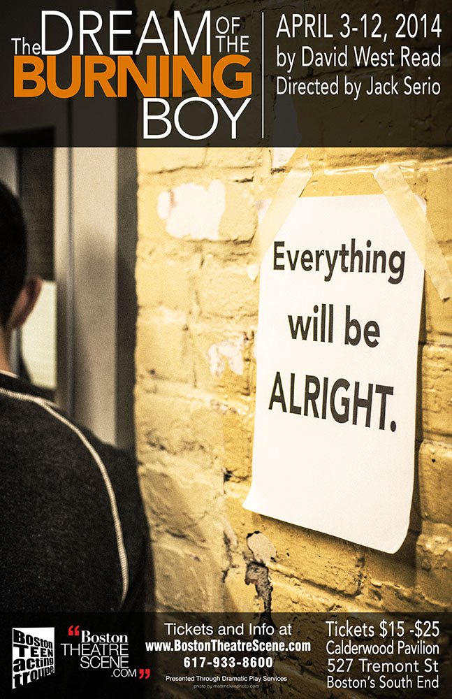 Boston Teen Acting Troupe's production of David West Read's The Dream of the Burning Boy