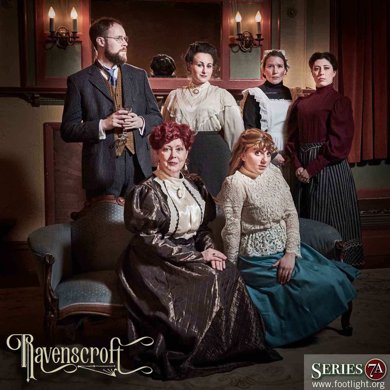 Cast photo Ravenscroft, 7A at Footlight Club