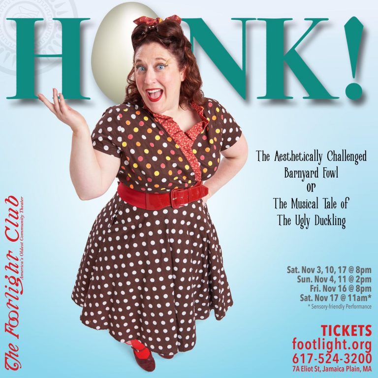 Elizabeth Bean for Honk! The Musical, at The Footlight Club
