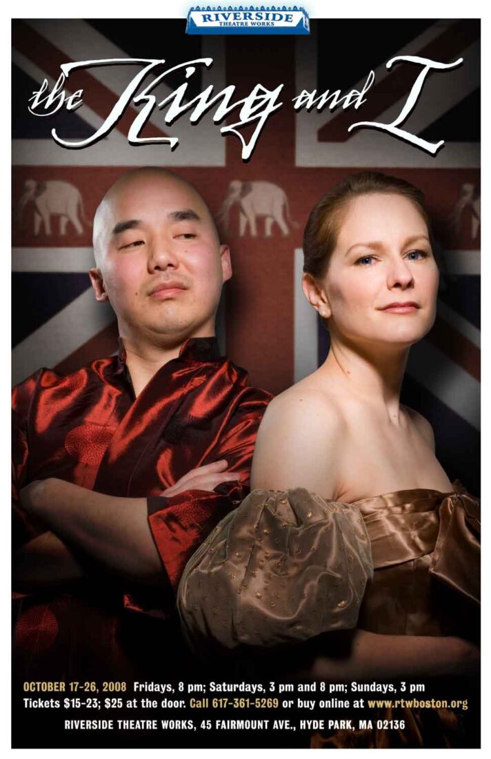 The King and I key art photography for poster