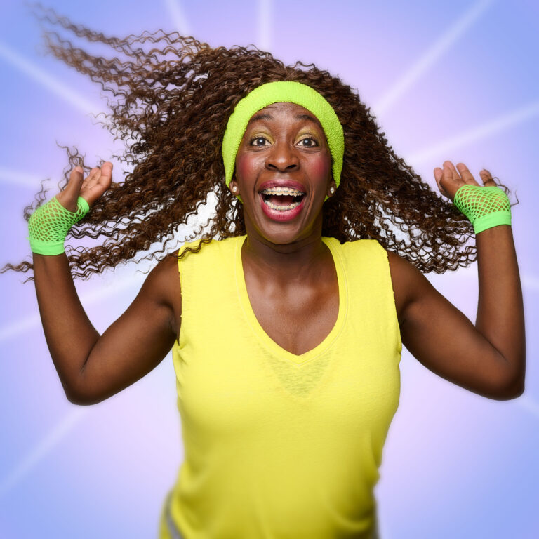 Lessie Tyson as Euterpe, Footlight Club Production of Xanadu